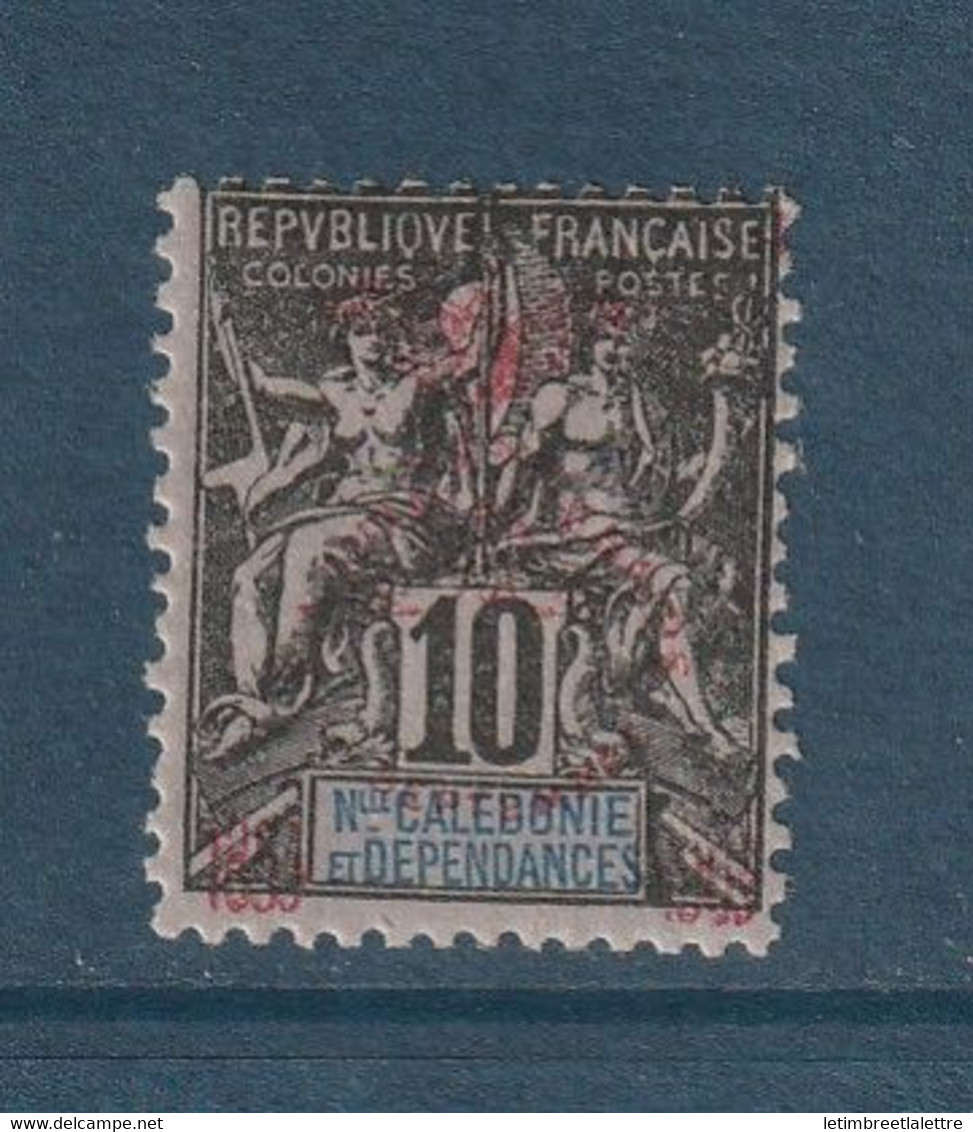 ⭐ Nouvelle Calédonie - YT N° 72 * - Neuf Avec Charnière - 1903 ⭐ - Ongebruikt