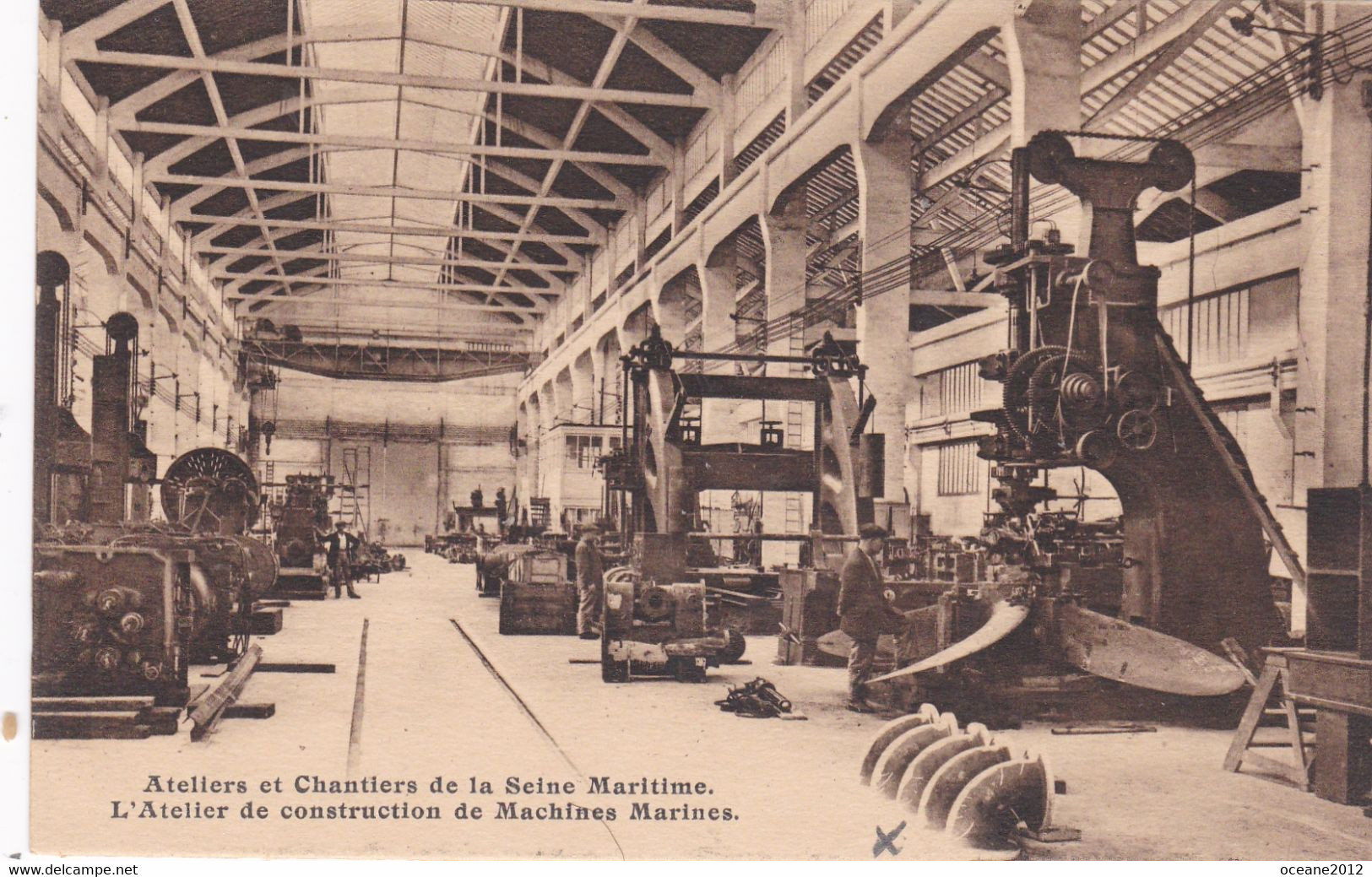 76 Le Trait. Ateliers Et Chantiers De Seine Maritime. Atelier De Construction De Machines Marines - Le Trait