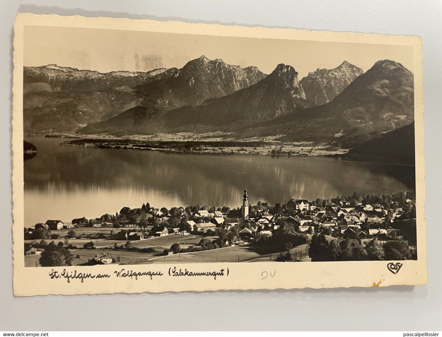 CPSM - AUTRICHE - St. Gilgen Am Wolfgangsee - Blick Gegen Rettenkogel, Sparber U. Pleckwand - St. Gilgen