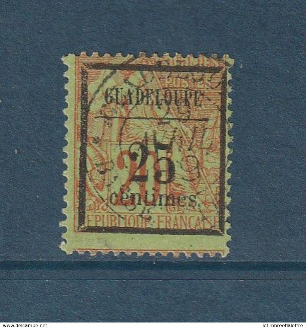 ⭐ Guadeloupe - YT N° 5 - Oblitéré - 1889 ⭐ - Used Stamps