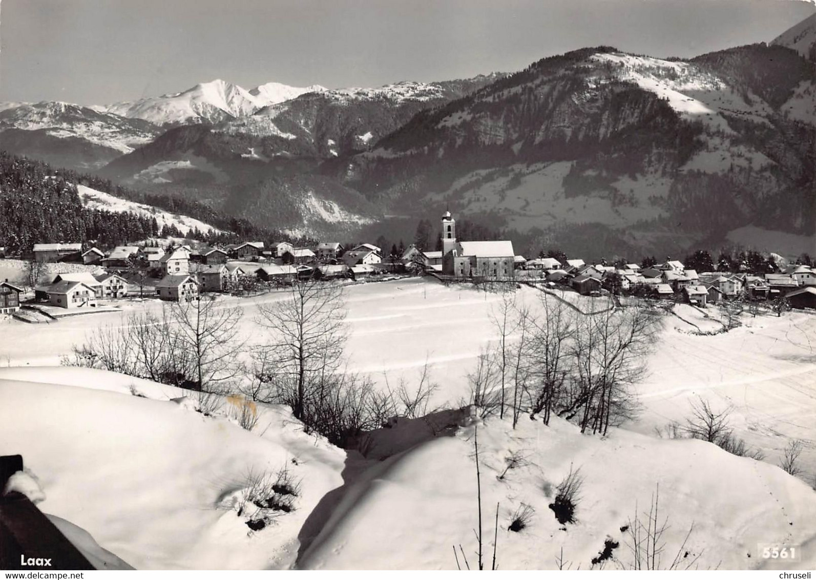 Laax  Winterkarte - Laax