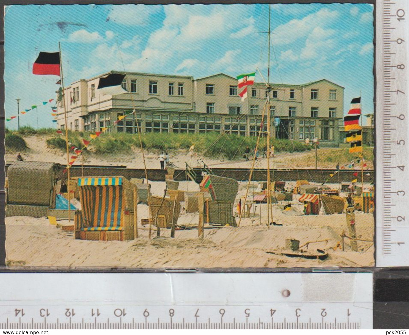 Nordseebad Wangerooge Strandhotel Gerken Gebraucht 1964 ( AK 2910 ) - Wangerooge