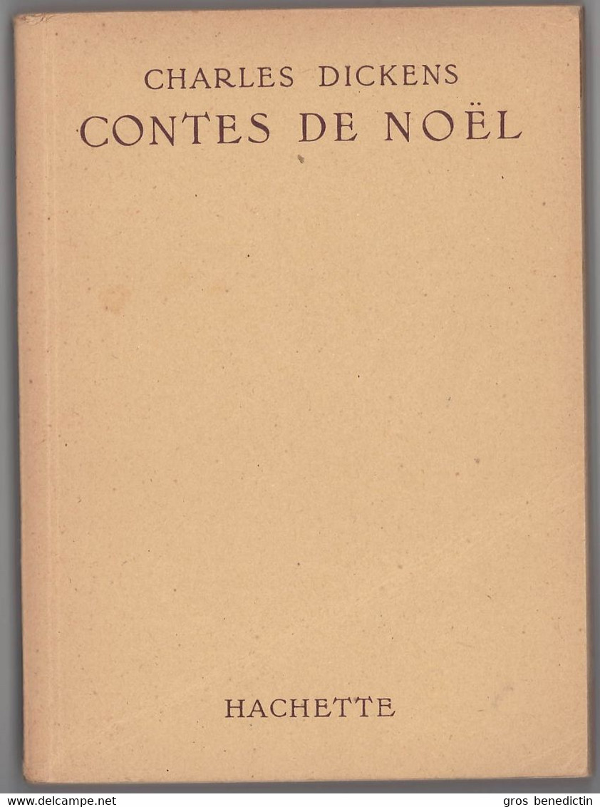 Hachette - Bibliothèque De La Jeunesse Avec Jaquette - Charles Dickens - "Contes De Noël" - 1948 - #Ben&BJanc - Bibliothèque De La Jeunesse