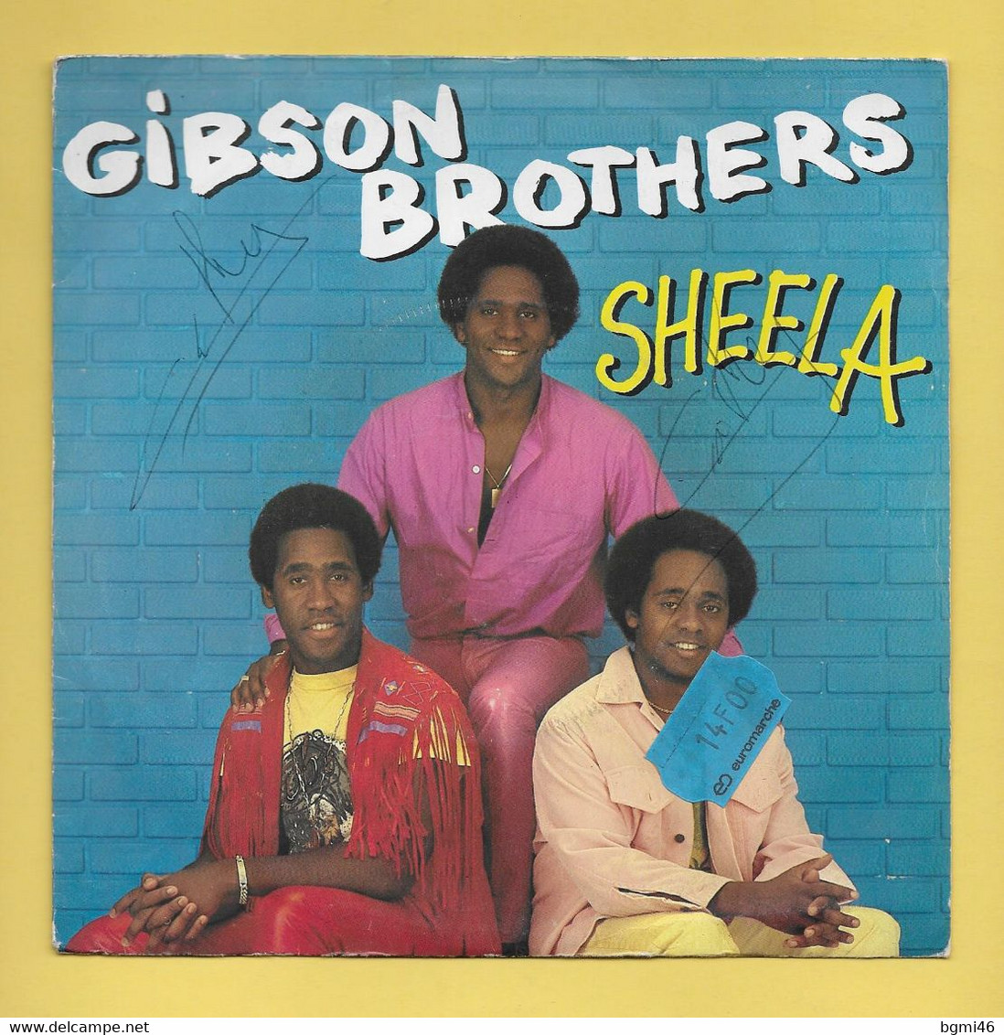 Disque Vinyle 45 Tours :  GIBSON BROTHERS  :  SHEELA..Scan B  : Voir 2 Scans - Reggae