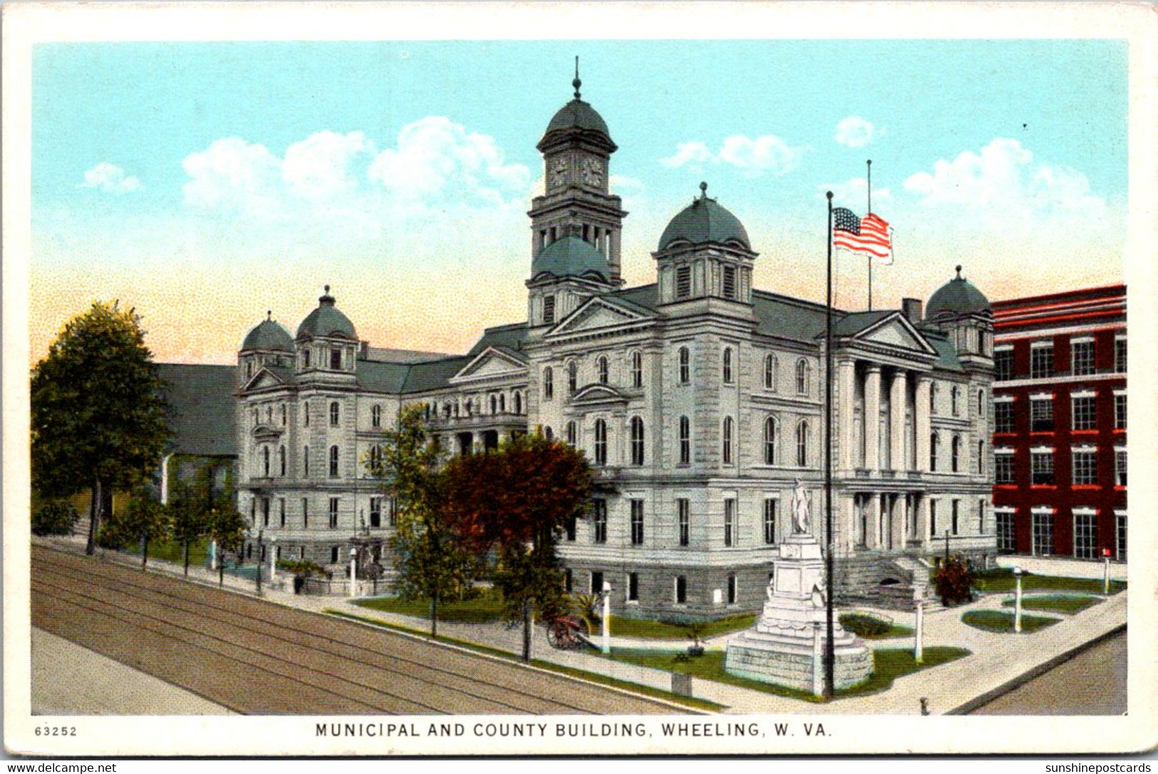 West Virginia Wheeling Municipal And County Building - Wheeling