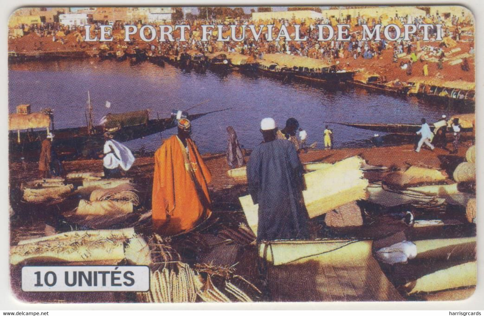 MALI - Le Port Fluvial De Mopti, 10 U, Used - Mali