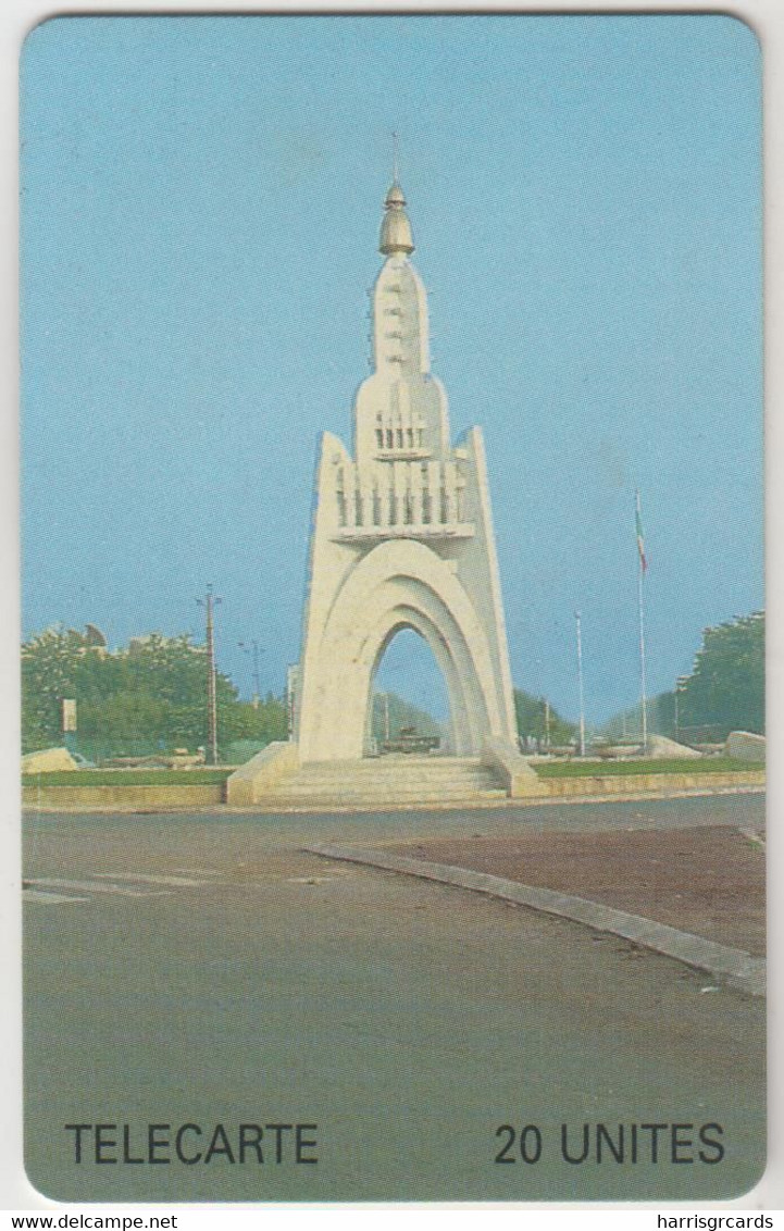 MALI - Monument Of Independance, 20 U, Used - Malí