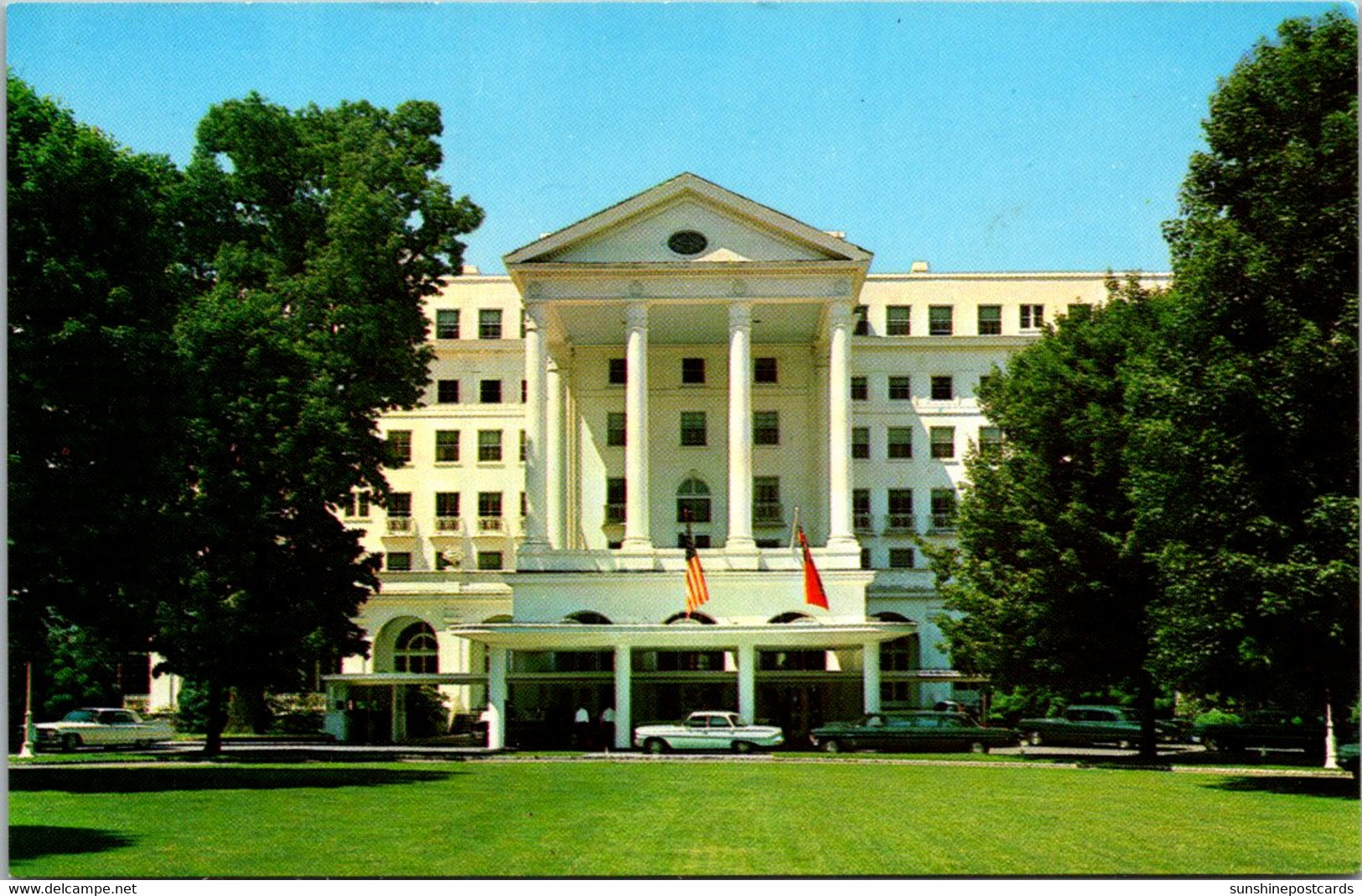 West Virginia White Sulphur Springs The Greenbrier Main Entrance - Sonstige & Ohne Zuordnung