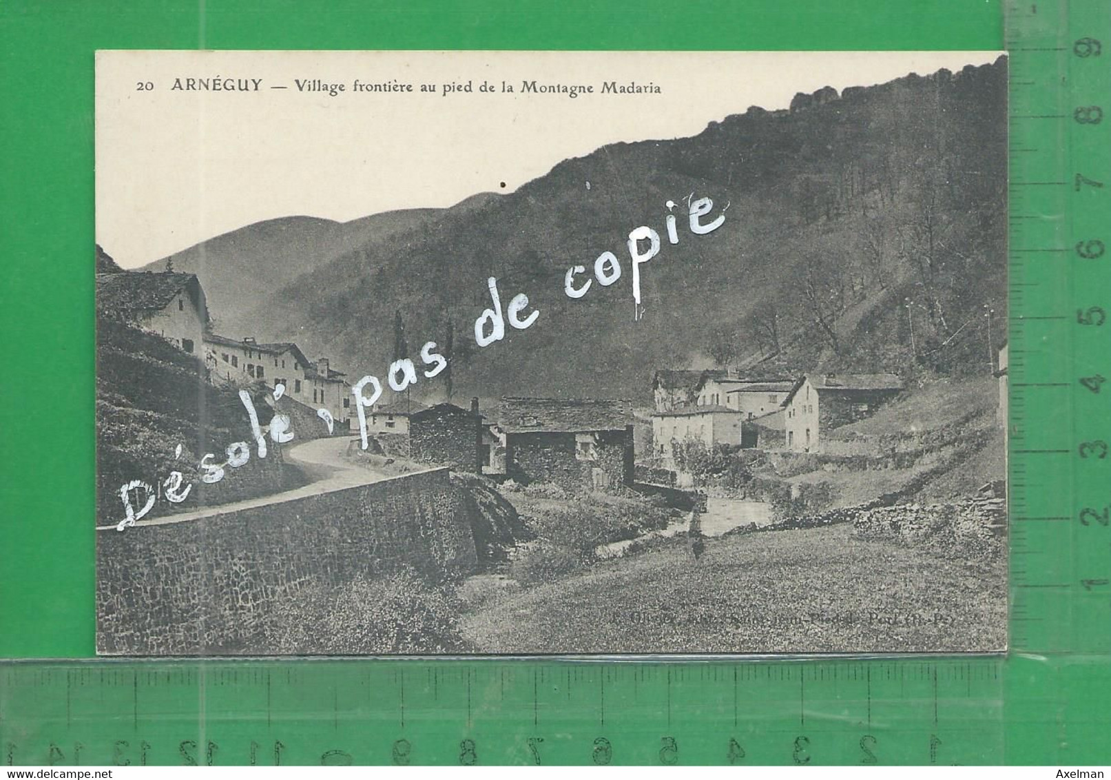 ARNEGUY : Village Frontiere - Arnéguy