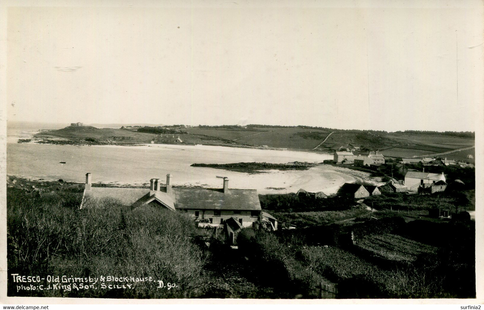 CORNWALL - SCILLIES - TRESCO - OLD GRIMSBY AND BLOCKHOUSE RP Co1254 - Scilly Isles