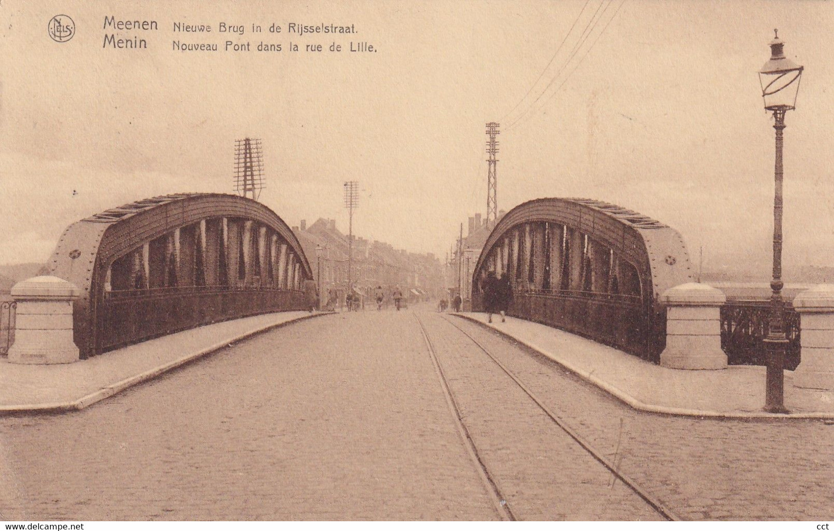 Meenen  Menen   Nieuwe Brug In De Rijsselstraat - Menen