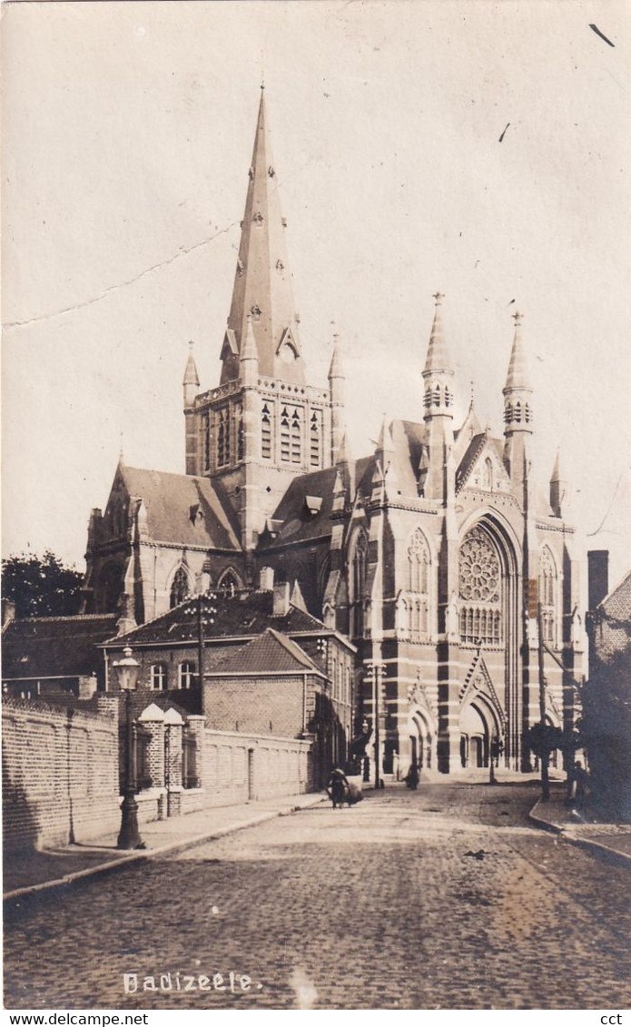 Dadizele  Dadizeele   FOTOKAART Van De Basiliek Tijdens De Eerste Wereldoorlog - Moorslede