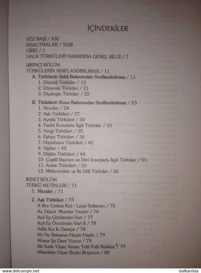 The Folk Songs By Macedonian Turks Turkish Book Balkan Studies Macedonia - Dictionaries