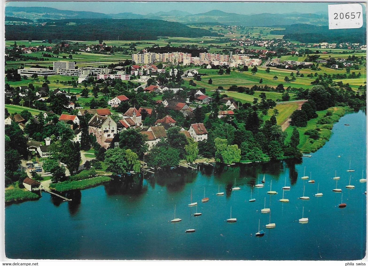 Flugaufnahme Greifensee ZH - Greifensee