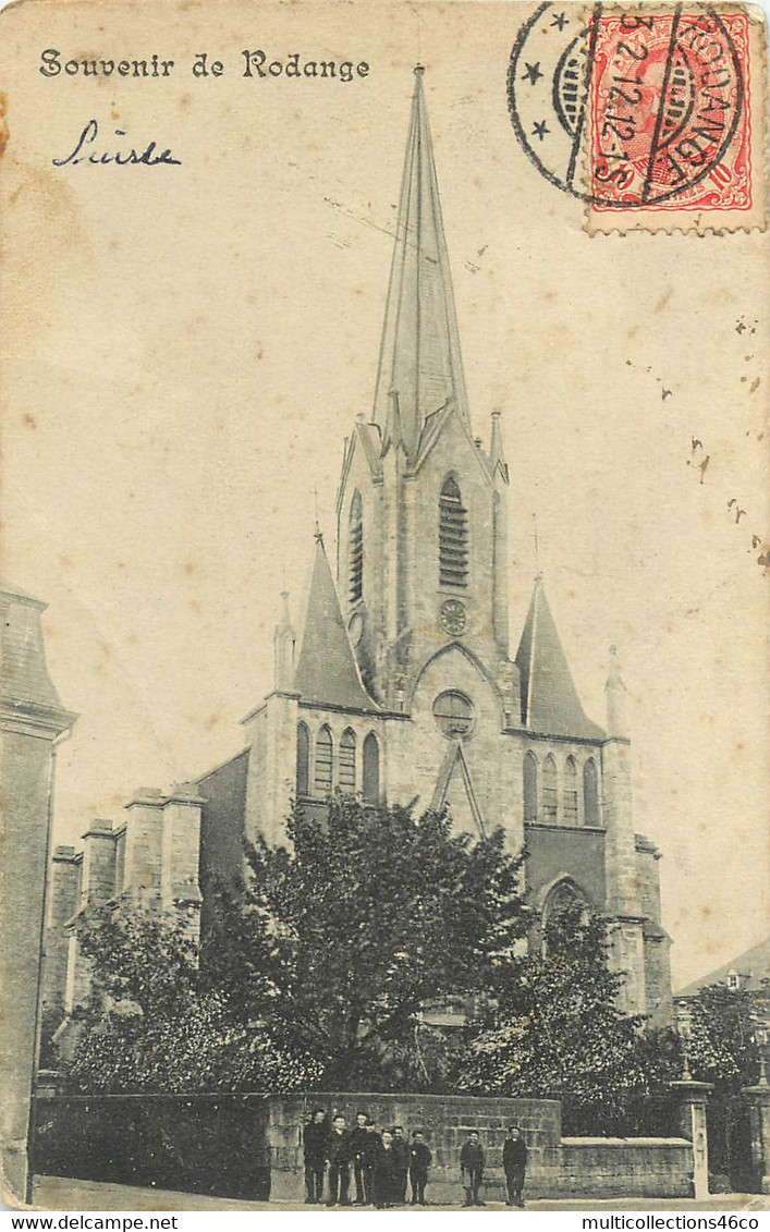 151022 - LUXEMBOURG - SOUVENIR DE RODANGE 1912 - JA WEBER PHOT N°499 - Esch-sur-Alzette