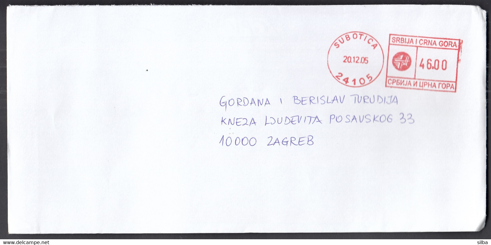 Serbia And Montenegro Subotica 2005 / Machine Stamp ATM - Briefe U. Dokumente