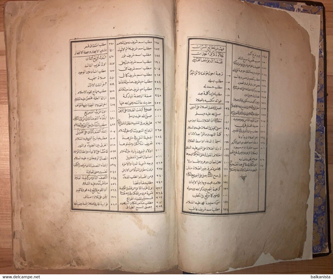OTTOMAN ISLAM Sharh Dala'il al-Khayrat Karadavud 1864 Mustafa Rakim Calligraphy