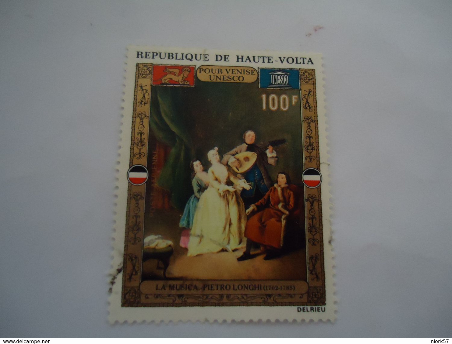 UPPER VOLTA USED   STAMPS  PAINTINGS UNESCO - Haute-Volta (1958-1984)