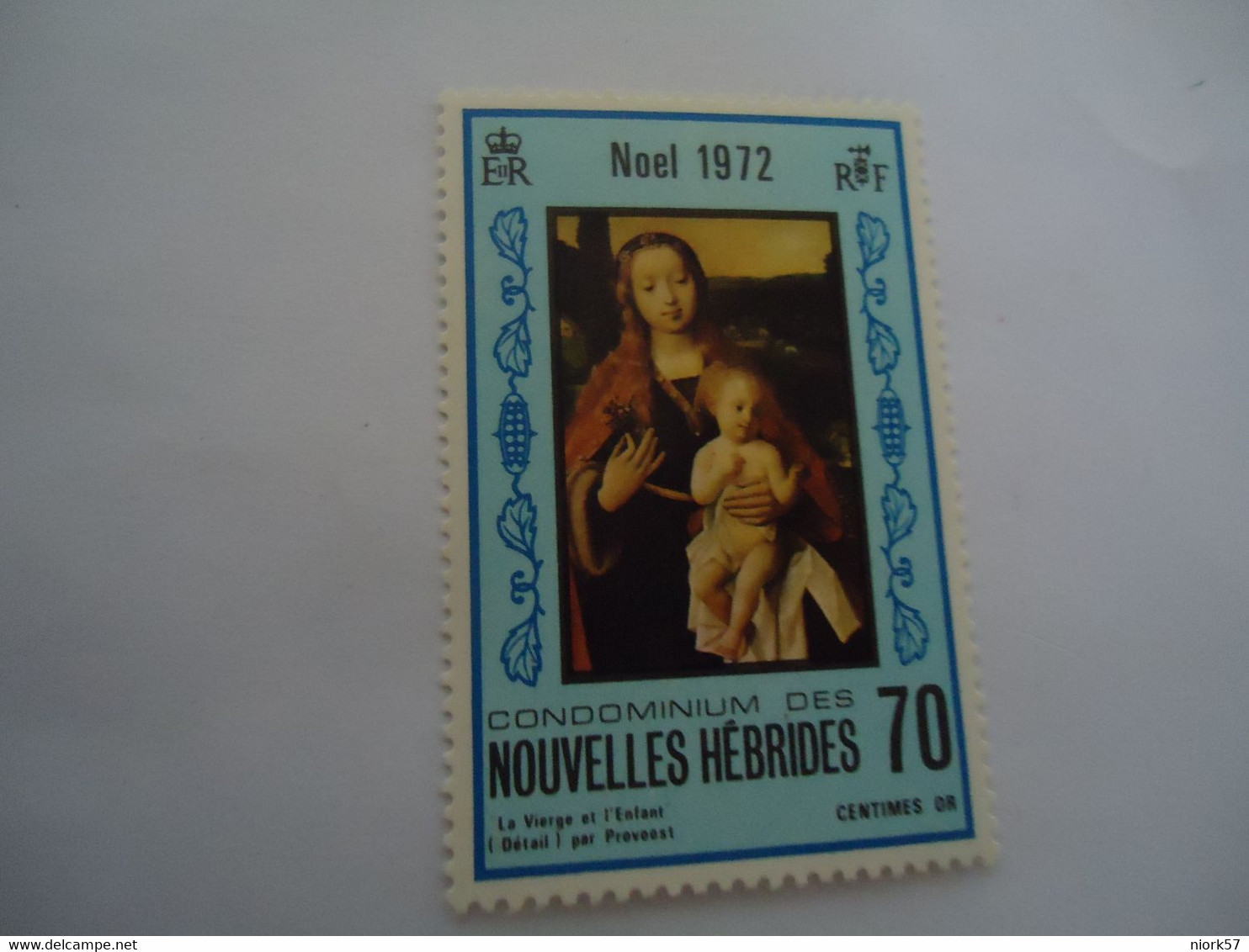 NEW   HEBRIDES   MNH       STAMPS   CHRISTMAS 1972 - Autres & Non Classés