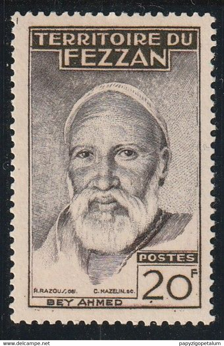 FEZZAN  Bey Ahmed  N° 10** - Unused Stamps