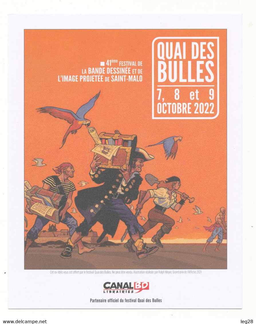 41ème FESTIVAL BD  QUAI DES BULLES - Afiches & Offsets