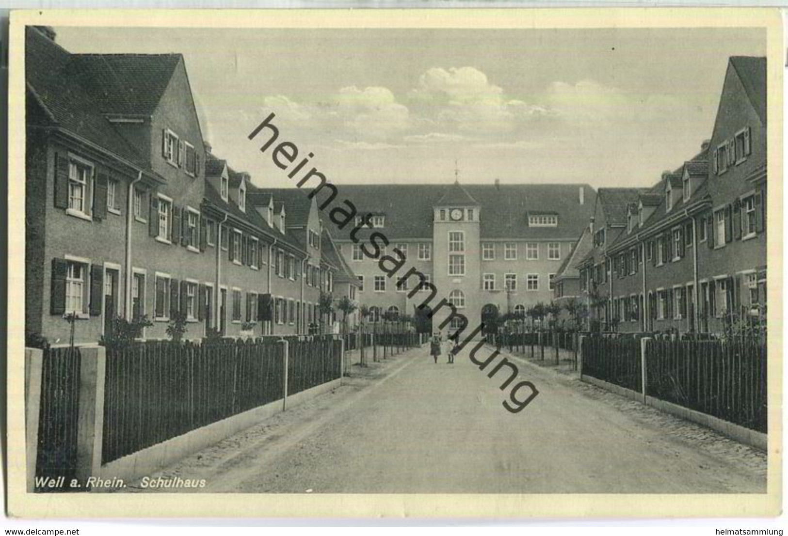 Weil Am Rhein - Schulhaus - Verlag H. Wassmer Weil Am Rhein - Weil Am Rhein