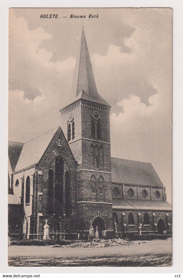 Hulste  Harelbeke   Nieuwe Kerk   X Série R.C.B. - Harelbeke