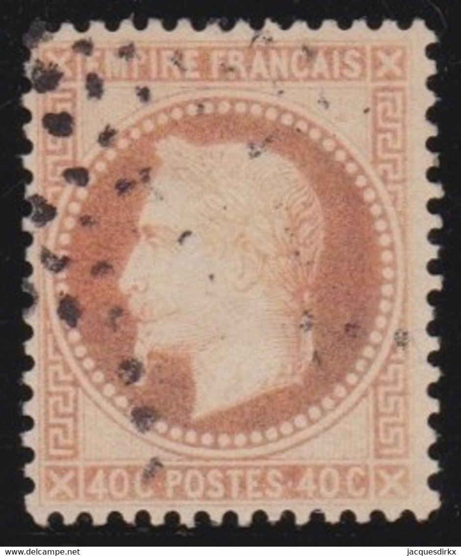 France   .    Y&T   .   31   .     O     .   Oblitéré - 1863-1870 Napoléon III. Laure