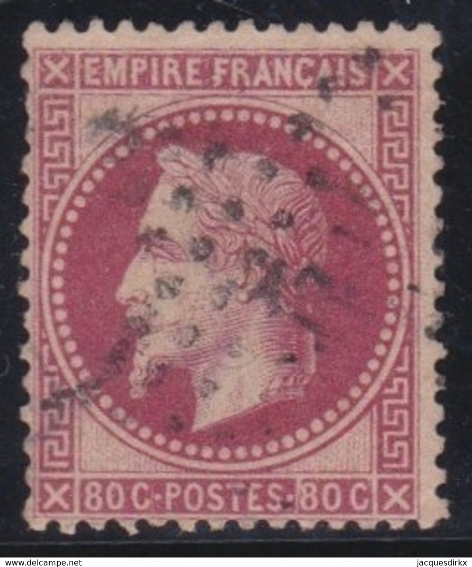 France   .    Y&T   .   32   .     O     .   Oblitéré - 1863-1870 Napoleon III With Laurels