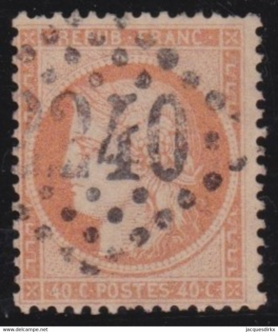 France   .    Y&T   .  38     .    O      .    Oblitéré - 1870 Siege Of Paris