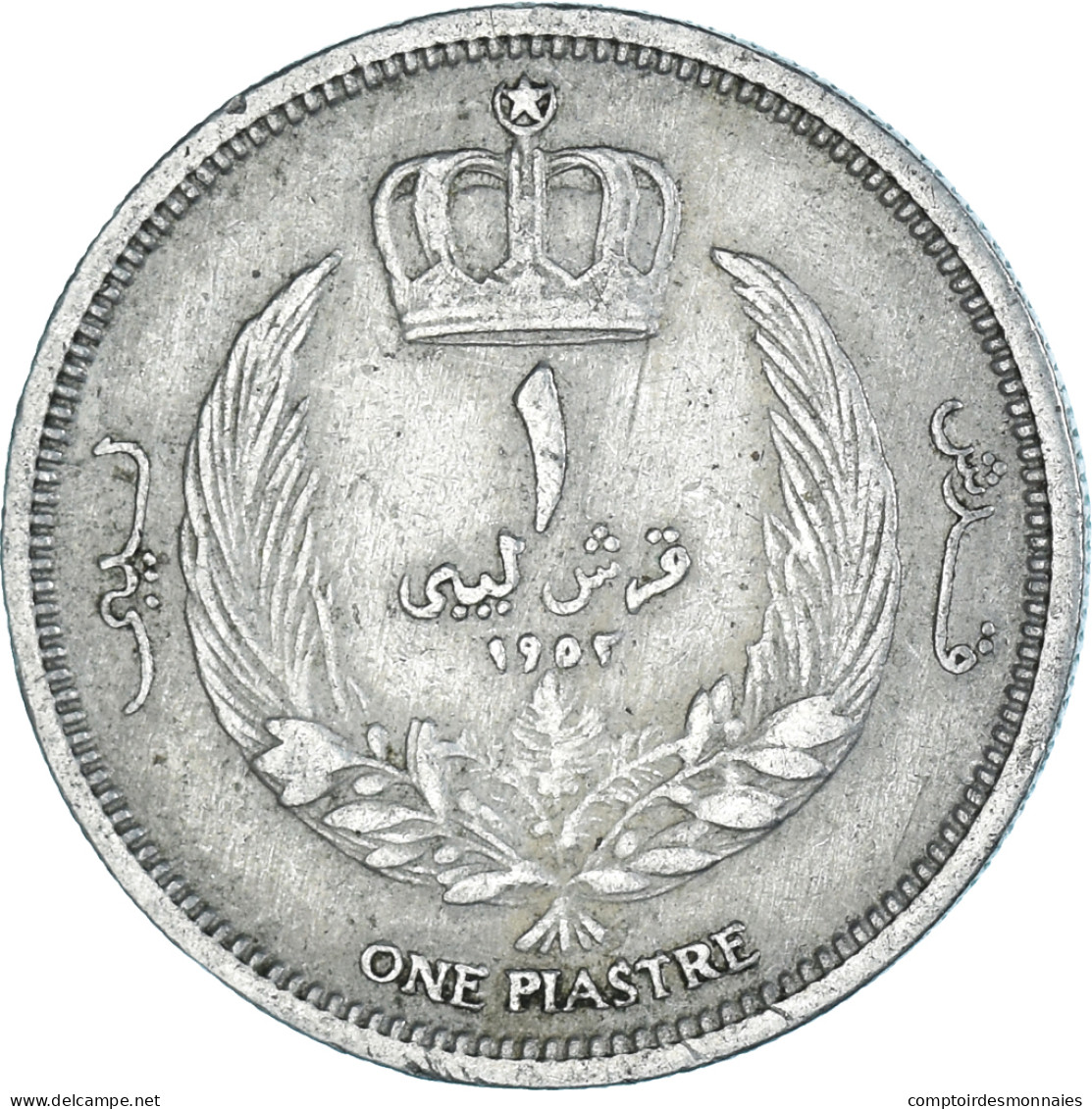 Monnaie, Libye, Piastre, 1952 - Libya