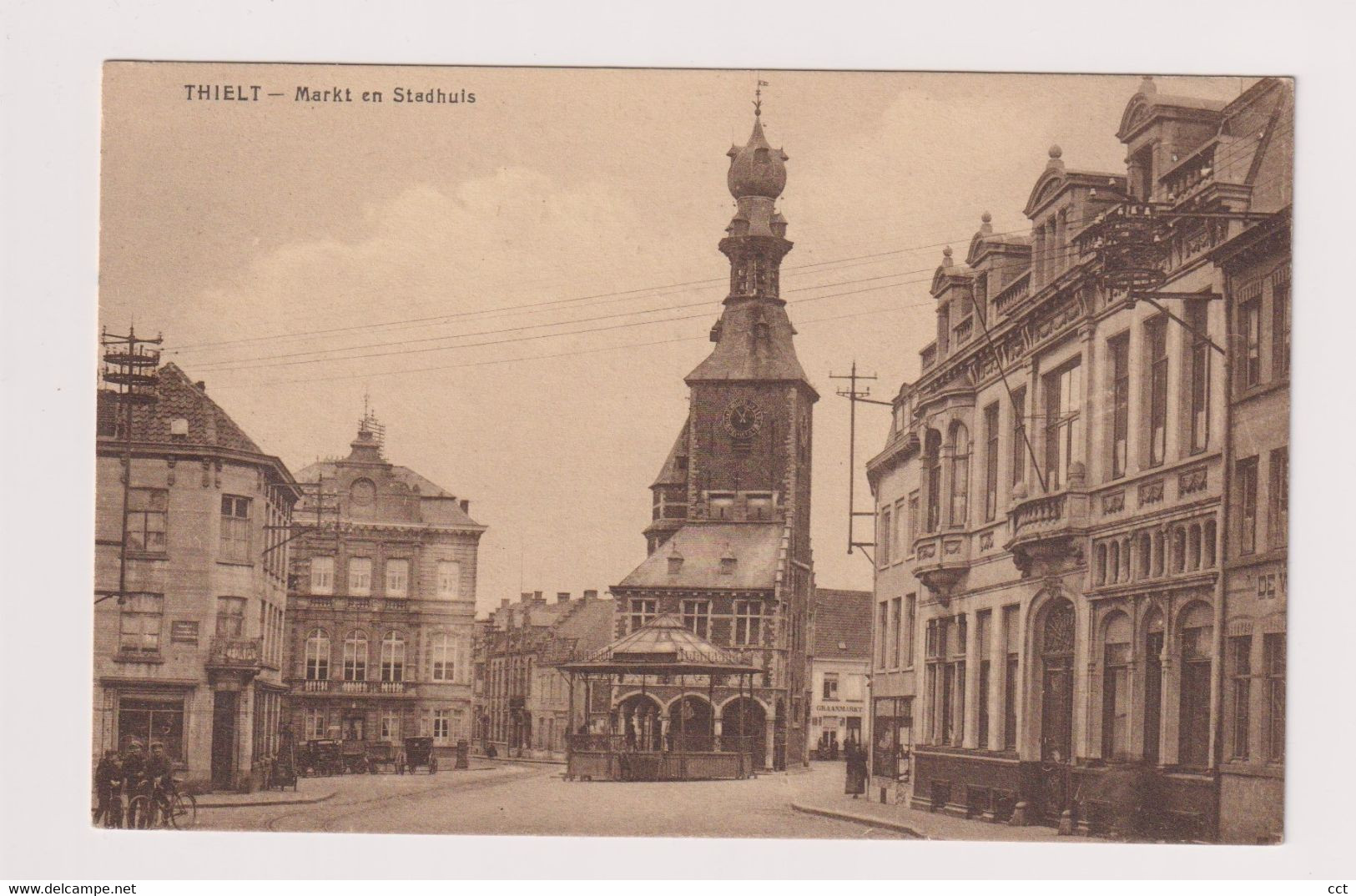 Thielt  Tielt  Markt En Stadhuis   Photo Van Maele Thielt - Tielt