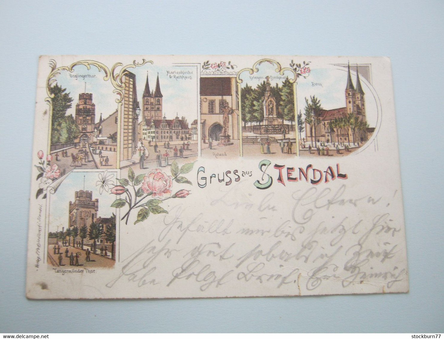 STENDAL  ,  Schöne Karte  Um 1897 - Stendal