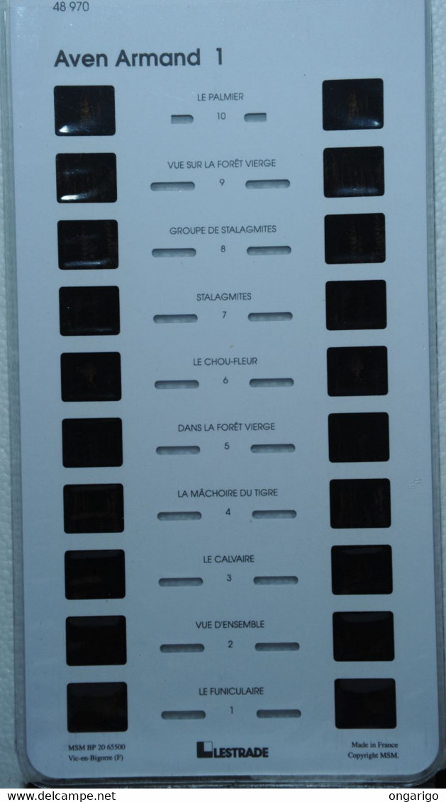 LESTRADE MSM  :  48970  AVEN ARMAND 1 - Visionneuses Stéréoscopiques