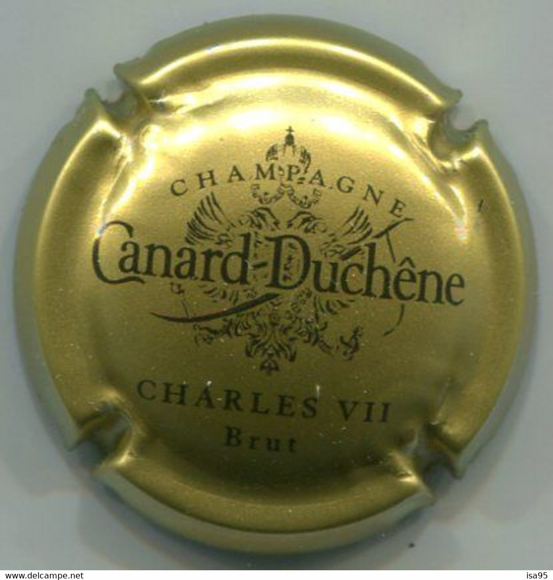 CAPSULE-CHAMPAGNE CANARD-DUCHENE N°76c Or CHARLES IIV - Canard Duchêne