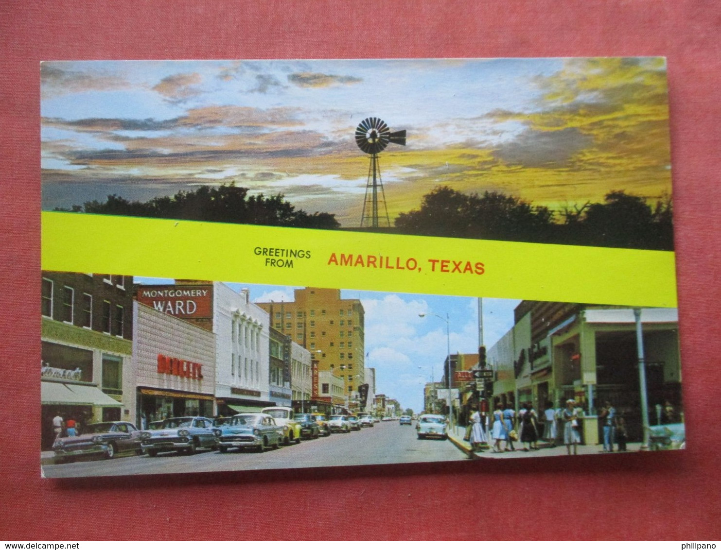 Greetings.  Amarillo  Texas > Amarillo     Ref 5796 - Amarillo