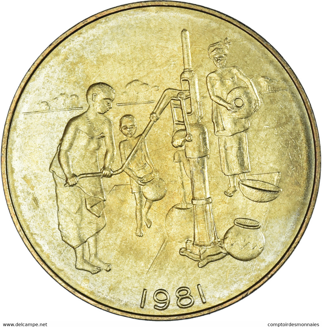 Monnaie, Communauté économique Des États De L'Afrique De L'Ouest, 10 Francs - Elfenbeinküste