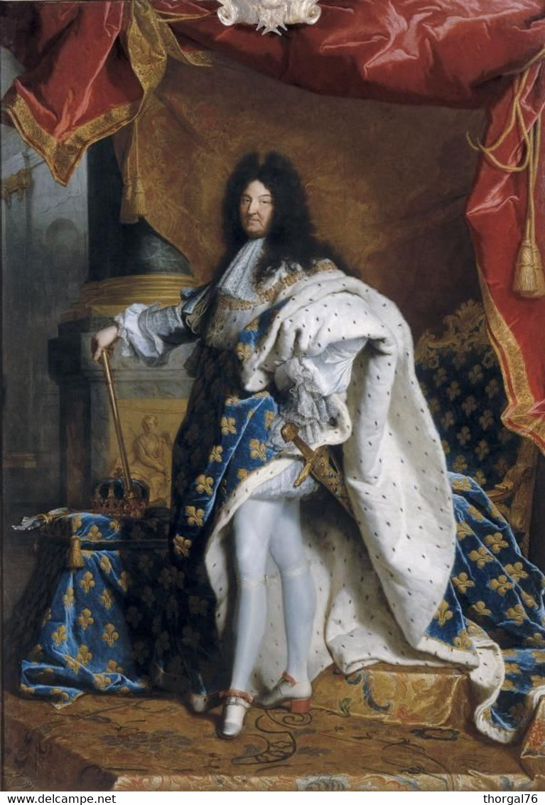 LOUIS XIV LE GRAND ROI TRES CHRETIEN MEDAILLE EN HOMMAGE A LA MARINE ROYALE