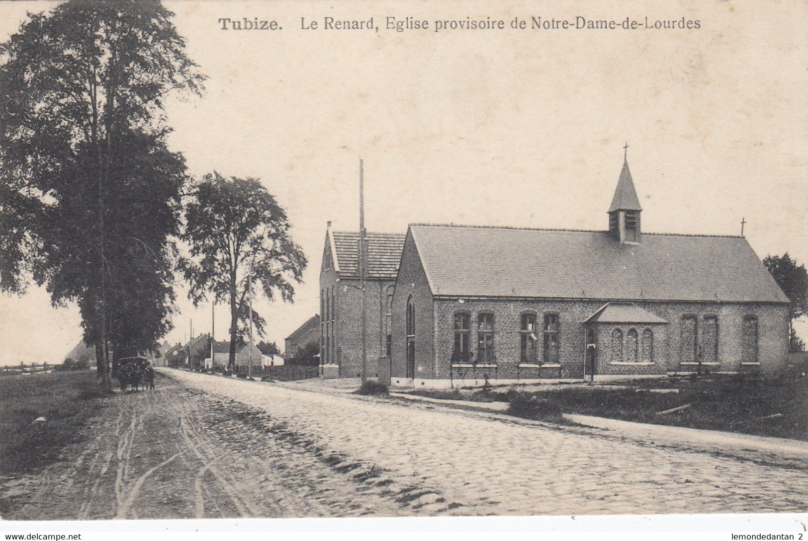 Tubize - Le Renard, Eglise Provisoire De Notre-Dame-de-Lourdes - Tubize