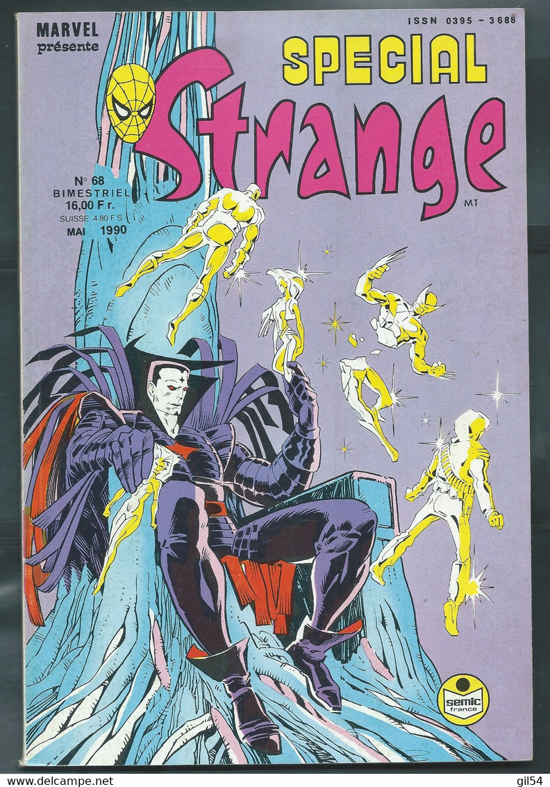FRANCE- Spécial Strange N°68 (mai  1990)   T BE.  FAU 14908 - Special Strange