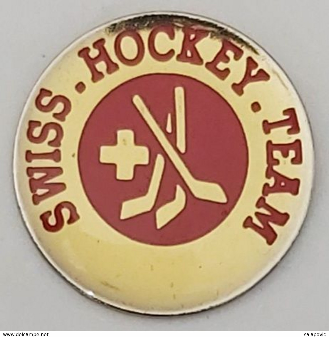 Switzerland Swiss Ice Hockey Association Schweizerischer Eishockeyverband SEHV Hockey Team   PINS A10/3 - Sports D'hiver