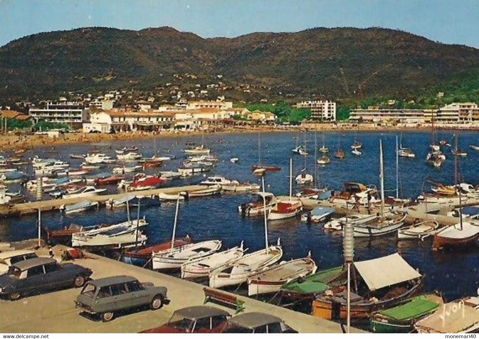 FRANCE - CAVALAIRE-SUR-MER - VUE GÉNÉRALE SUR LA PLAGE. - Cavalaire-sur-Mer