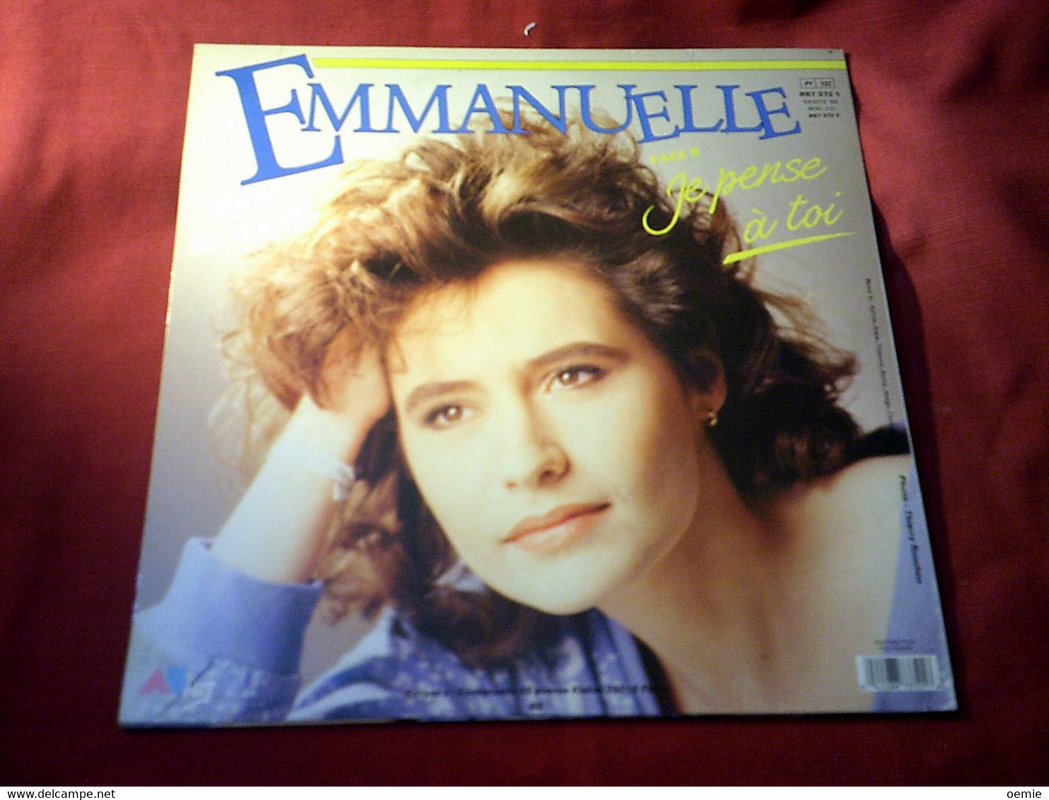 EMMANUELLE   / ET SI UN JOUR - 45 T - Maxi-Single