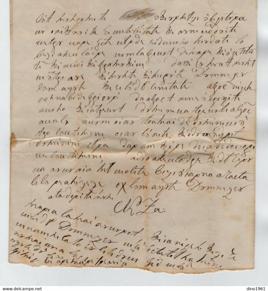 VP20.712 - 1871 - Roumanie - BUCURESTI ? - Lettre De Mr ZAMFIROLU - Manuscrits