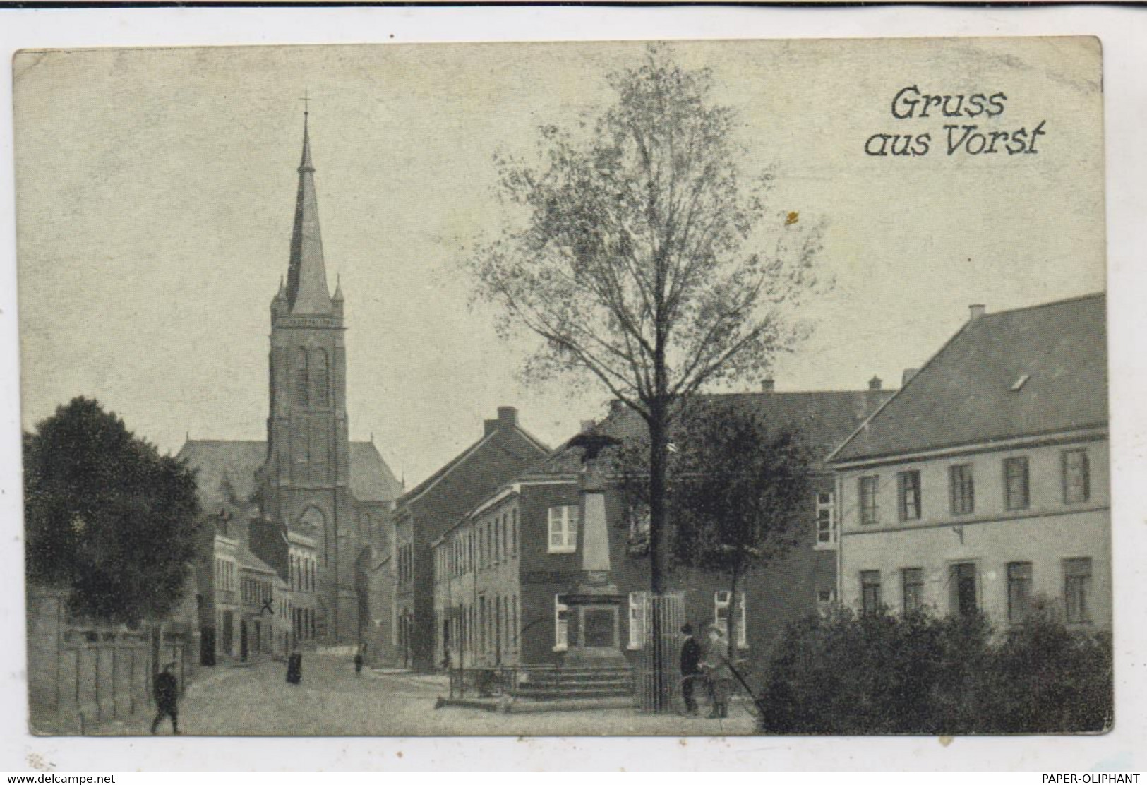 4154 TÖNISVORST - VORST, Partie Am Kriegerdenkmal, 1919 - Viersen