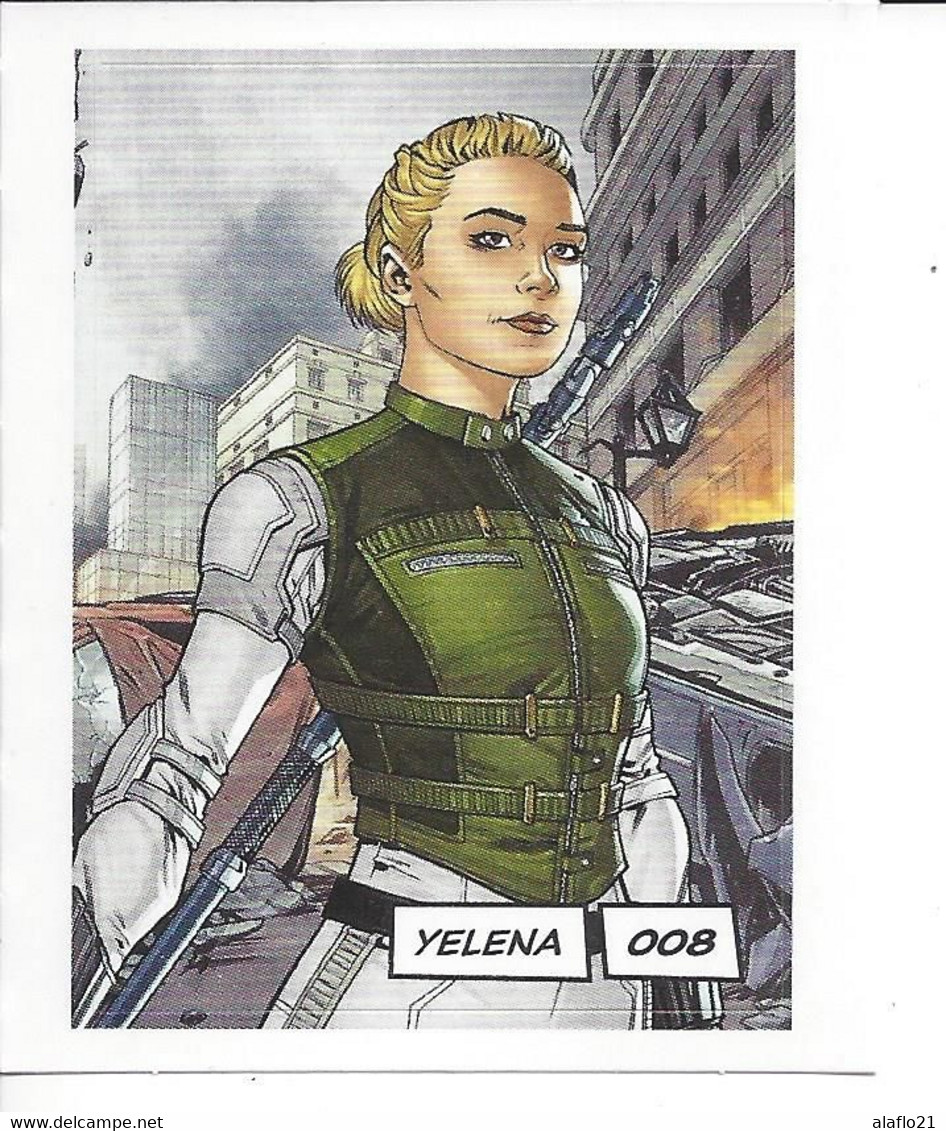 CARTE STICKER MARVEL LECLERC 2020 - N° 008 - YELENA - Marvel