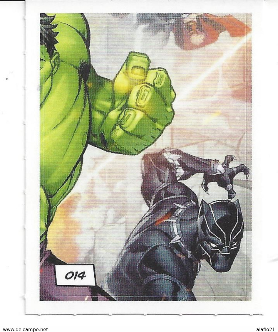 CARTE STICKER MARVEL LECLERC 2020 - N° 014 - Marvel