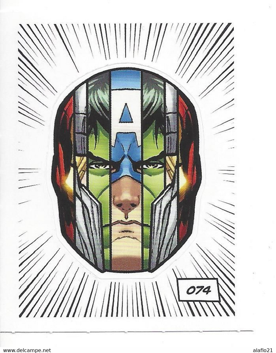 CARTE STICKER MARVEL LECLERC 2020 - N° 074 - Marvel