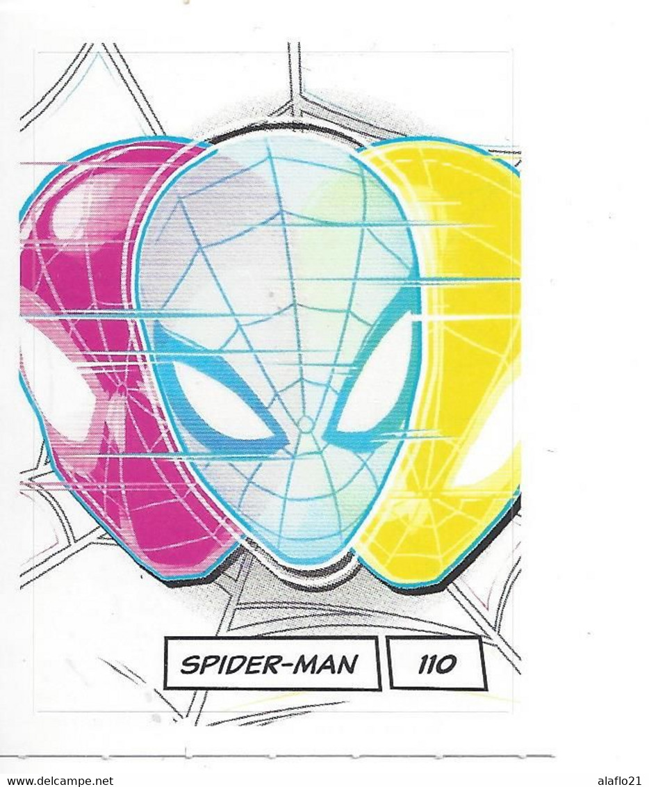 CARTE STICKER MARVEL LECLERC 2020 - N° 110 - SPIDER-MAN - Marvel