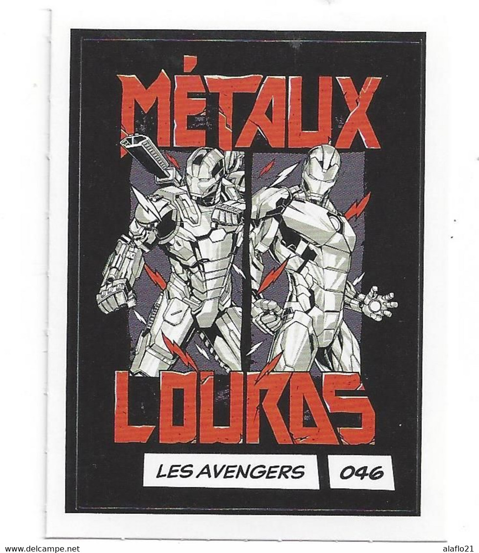 CARTE STICKER MARVEL LECLERC 2020 - N° 046 - Les AVENGERS - Marvel